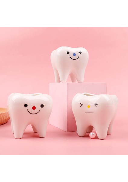 Adet Bonsai Seramik Saksı Dıy Küçük Ekici Etli Bitkiler Diş Şekli Pot Jing (Yurt Dışından) fırsatları