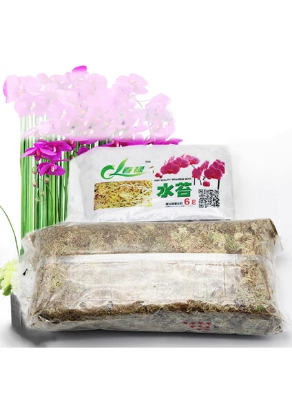 12L Sphagnum Moss Bahçe Malzemeleri Phalaenopsis Orkide Fengshi Için Organik Gübre (Yurt Dışından)