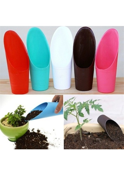 1 Adet Toprak Plastik Maça Kürek Bardak Etli Dıy Bonsai Bitki Yardımcı Bahçe Aracı Jessica (Yurt Dışından) modelleri