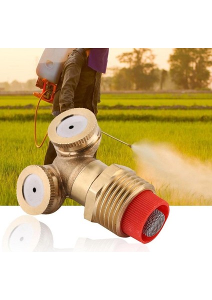 2 Adet Pirinç Püskürtme Sisleme Memesi Tarımsal Bahçe Yağmurlama Sulama Püskürtücü (Yurt Dışından) fiyatları