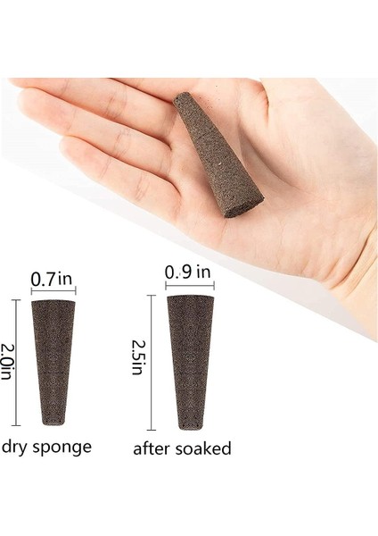 Topraksız Bitki Büyümesi Için Bitki Yetiştirme Tıkaçları Süngerleri, 50'li Paket (Yurt Dışından) indirimleri