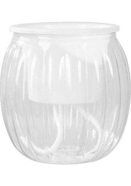 1 Adet Kendinden Sulama Ekici Tencere Mini Kabak Şekli Tasarım Plastik Saksı Kapalı Ev Bahçe Modern Dekoratif Pot Malzemeleri Jing (Yurt Dışından)