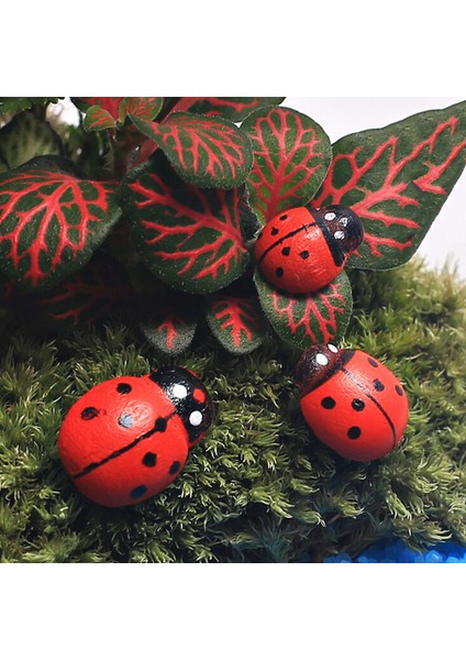 10 Adet Yeni Asılı Dekoratif Ladybirds Bahçe Duvar Süsleme Ev Açık Jing (Yurt Dışından)
