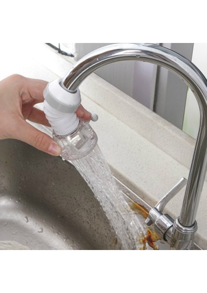 Evrensel Musluk Anti-Sıçrama Başlığı Mutfak Musluk Suyu Genişletici Uzatma Su Tasarruf Cihazı Yepyeni ve Kaliteli (Yurt Dışından) modelleri