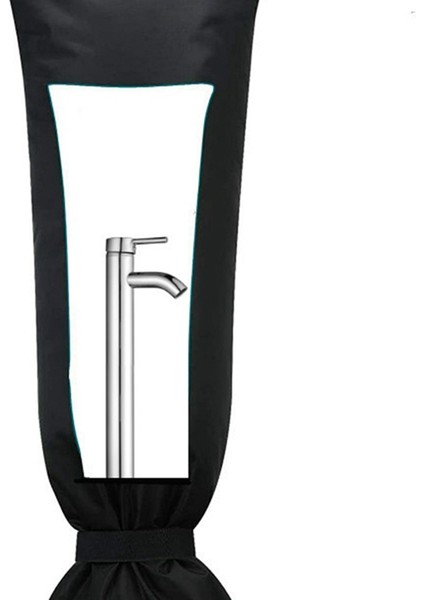 Kış Için Dış Mekan Musluk Kapakları-1 x Musluk Için Antifriz Kapağı-Siyah (Yurt Dışından) fırsatları