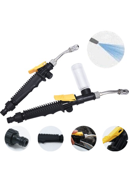 Yüksek Basınçlı Güç Yıkama Su Tabancası Püskürtme Memesi Araba Yıkama Bahçe Temizleme Aracı Jessica (Yurt Dışından) fiyatları