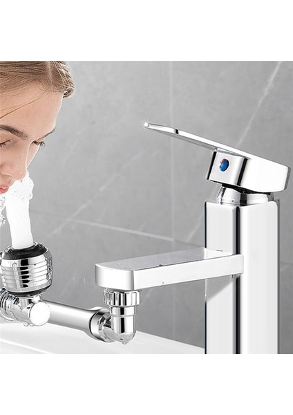 Döner Evrensel Musluk Genişletici Sıçrama Durdurma Filtresi Banyo Musluk Havalandırıcı Kurulumu Kolay (Yurt Dışından) fiyatları