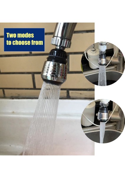 Musluk Memesi Havalandırıcı Püskürtücü Su Tasarrufu Sağlayan Mutfak Musluk Kabarcık Su Tasarrufu 360° Döner Musluk Filtresi Su Musluk Memesi 1 Adet (Yurt Dışından) fiyatları