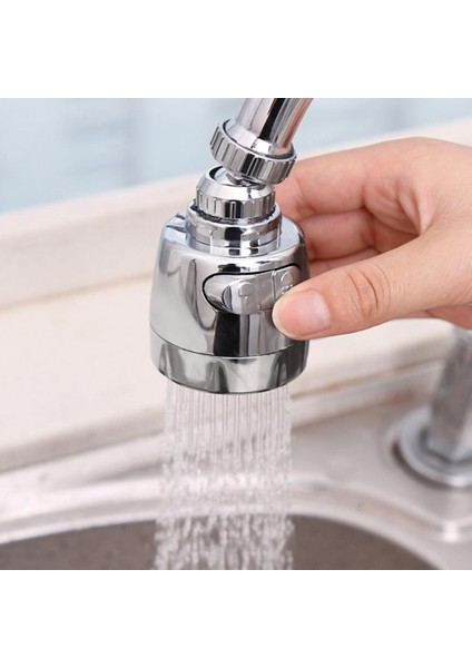 [weja] 360 Derece Döner Mutfak Musluk Havalandırıcı Ayarlanabilir Çift Modlu Püskürtücü Filtre Difüzör Su Tasarruf Memesi Musluk Konektörü (Yurt Dışından) fiyatları