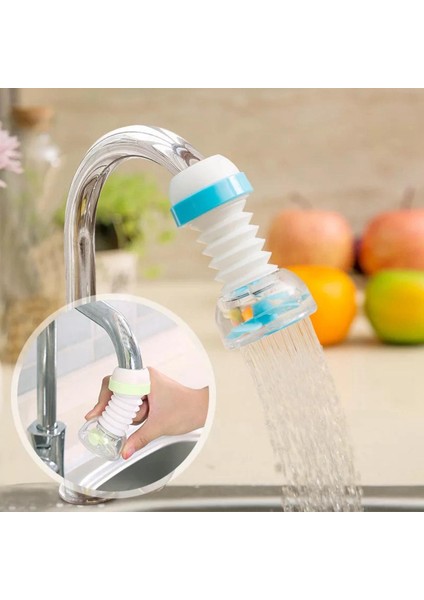 Dönebilen 360 Musluk Mutfak Aksesuarları Duş Musluk Su Tasarrufu Evrensel Konektör Genişletici Döner Su Arıtma Filtresi Su (Yurt Dışından)