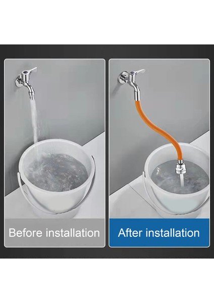 Musluk Uzatma Borusu Yumuşak 360 Derece Ayarlanabilir Musluk Uzatma Borusu (Yurt Dışından) indirimleri