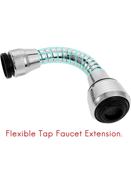 Hyqzltca 2X360 Derece Dönebilen Su Tasarrufu Musluk Musluk Havalandırıcı Musluk Memesi Filtre Su Musluk Fıskiye Havalandırıcı (Yurt Dışından) indirimleri