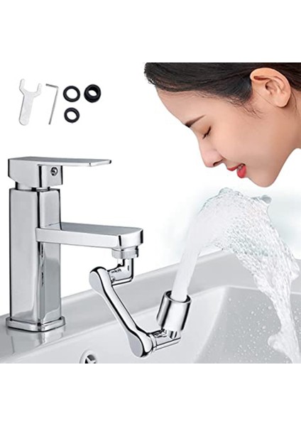 Evrensel Musluk Uzatıcıları 1080 Derece Musluk Havalandırıcı Tekli (Yurt Dışından) modelleri