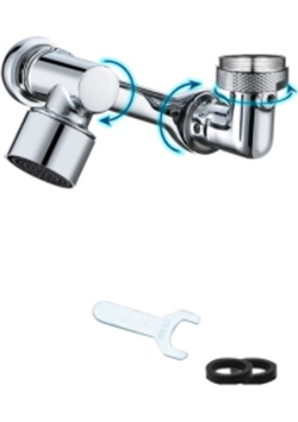 Evrensel Musluk Uzatıcıları 1080 Derece Musluk Havalandırıcı Tekli (Yurt Dışından) indirimleri