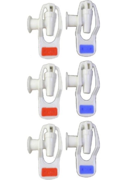 Su Sebili Yedek Basmalı Tip Beyaz Plastik Musluk Musluğu 2 Adet (Yurt Dışından)