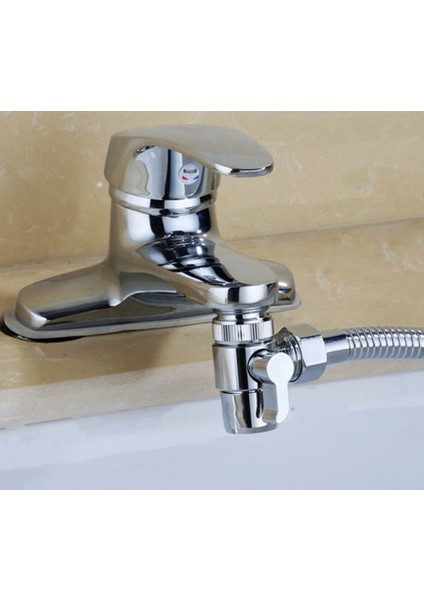 Musluk Bölücü Lavabo Musluk Adaptörü Banyo Lavabo Splitter Su Musluk Bağlantısı Tuvalet Bide Duş Mutfak Aksesuarları (Yurt Dışından)
