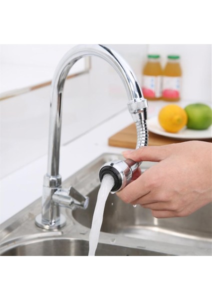 Mutfak Lavabo Su Borusu Bağlantısı 360 Derece Esnek Meme Emzik Su Tasarrufu Evye Musluğu Musluk Genişletici (Yurt Dışından) modelleri