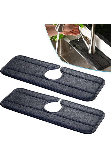 Srıwen 8 Adet Musluk Emici Ped Lavabo Sıçrama Kapağı Mikrofiber Musluk Sıçrama Kapağı Mutfak Banyo Tezgahı Koruma Pedi (Yurt Dışından) fiyatları