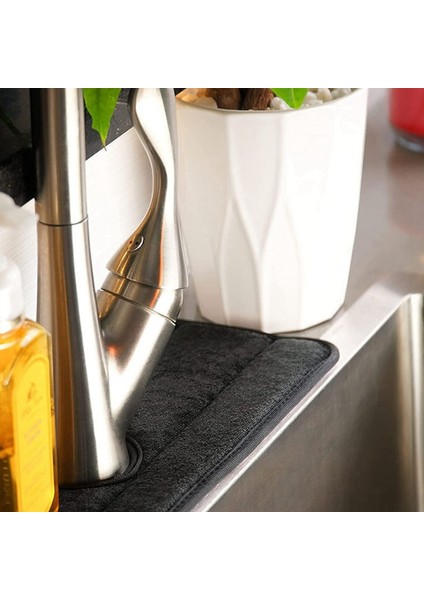 8pcs Musluk Emici Ped Lavabo Sıçrama Kapağı Mikrofiber Tezgah (Yurt Dışından) modelleri