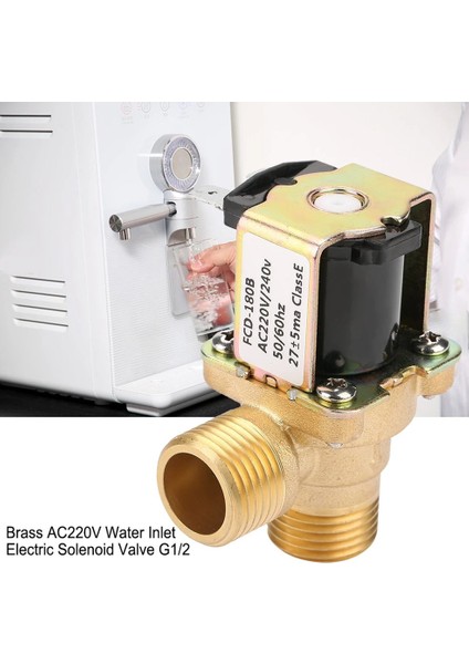 1/2” 220V Elektrikli Solenoid Manyetik Vana Normalde Kapalı Giriş Vanası (Yurt Dışından) indirimleri