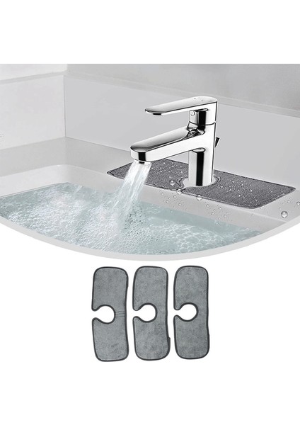 Oumery Mutfak Musluk Emici Mat Lavabo Sıçrama Koruması Sıçrama Yakalayıcı Kurutma Havlu Tezgah Koruyucu Mutfak Banyo Için (Yurt Dışından) fiyatları