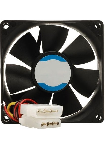 8cm Kasa Fanı Siyah 80*80*25MM Kasa Soğutucu Fan Sessiz