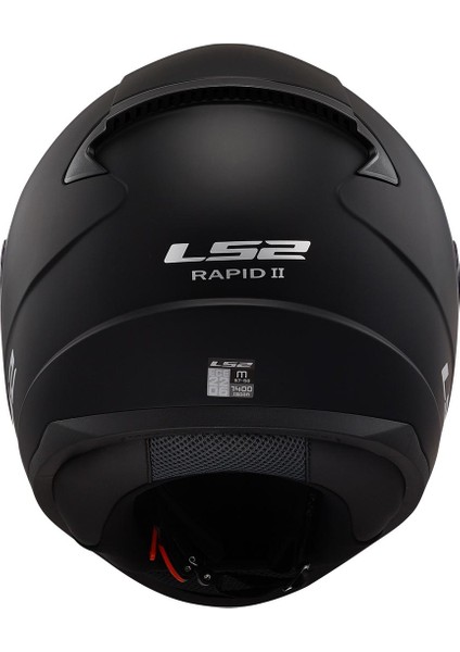 Ls2 Rapıd 2 Kapalı Kask Mat Siyah