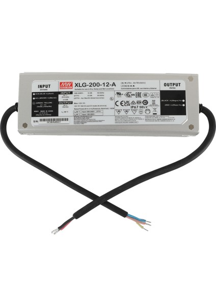 Meanwell XLG-200 Dış Mekan Güç Kaynağı (12V - 200W) fiyatları