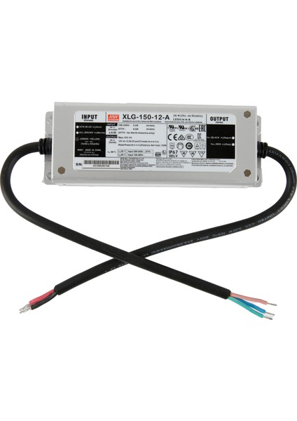 Meanwell XLG-150 Dış Mekan Güç Kaynağı (12V - 150W) fiyatları