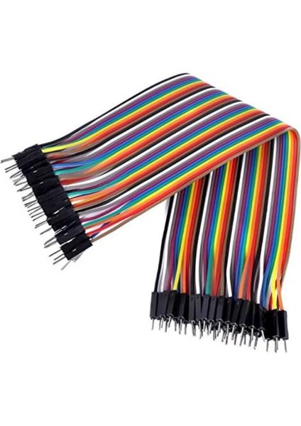40 Pin Ayrılabilen Erkek-Erkek Jumper Kablo-20 cm