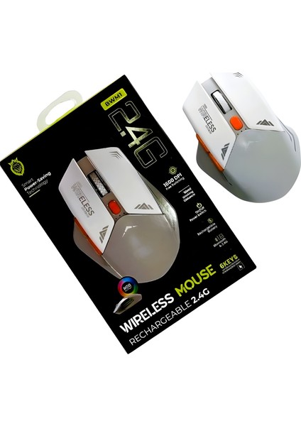 Kablosuz 2.4g Rgb Renkli Şarj Edilebilinir 1600 Dpı Wireless Mouse indirimleri