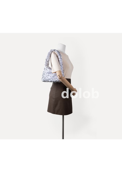 Kadın Moda Trend Payet Koltuk Altı Niş Tasarımlar Parlak Üst Seviye Omuz Çantası (Yurt Dışından)