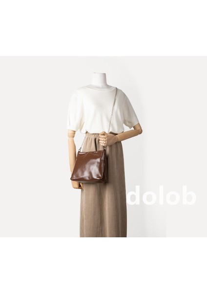 Kore Tarzı Niş Tasarım Zincir Omuz Koltuk Altı Moda Retro Erken Sonbahar Stil Kadın Çapraz Vücut Küçük Kare Çanta (Yurt Dışından)