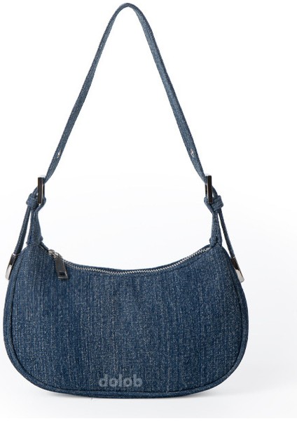 Kadın Moda Trendi Denim Omuz Koltuk Altı Niş Tasarım Çanta (Yurt Dışından)