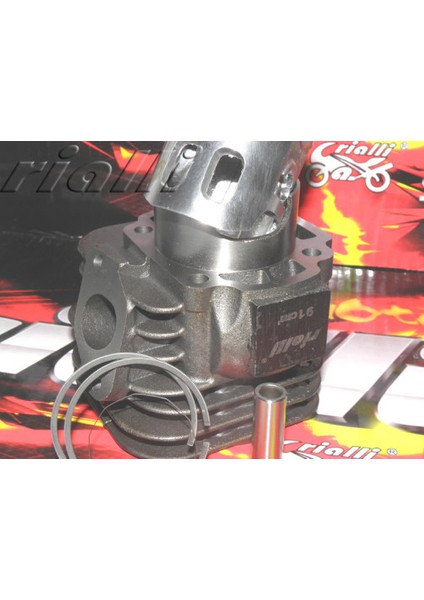 Kanuni Popcorn 90 Scooter Silindir 52MM (14 Pim)