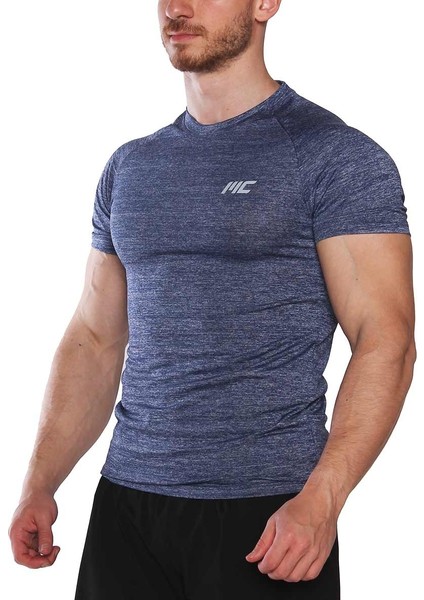 Pro Stretch Kısa Kollu T-Shirt Lacivert