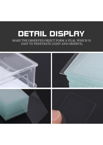 100 Adet Şeffaf Slaytlar Lameller 22X22MM Mikroskop Için (Yurt Dışından) indirimleri