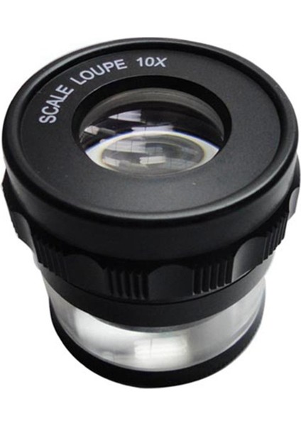 10X Stand Ölçme Büyüteci Ölçeği Büyüteç Büyüteç 10X Ölçekli Büyüteç ile (Yurt Dışından)