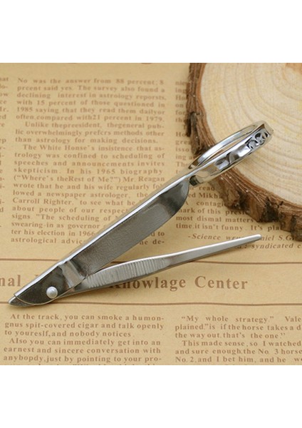 【eğlenceli Canlı】 Taşınabilir Boyut Çok Fonksiyonlu 10X Büyüteç Paslanmaz Çelik Büyüteç Cımbız El Tamir Büyüteç Aracı (Yurt Dışından) indirimleri