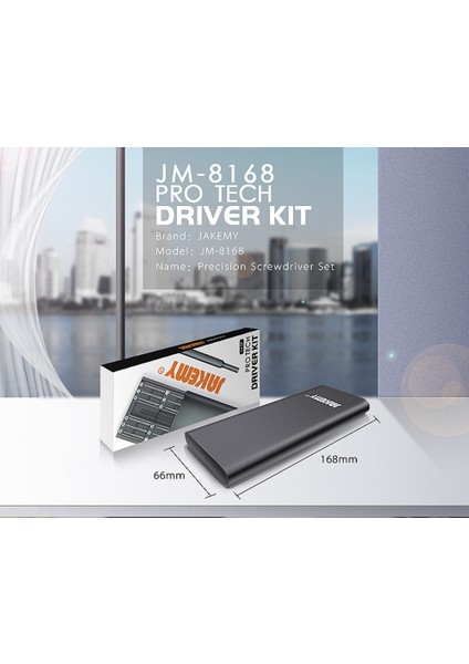 Göbeklady Jakemy JM-8168 Çok Amaçlı Manyetik Hassas 24'ü 1 Arada Vida Uçlu Tornavida Gri (Yurt Dışından) indirimleri