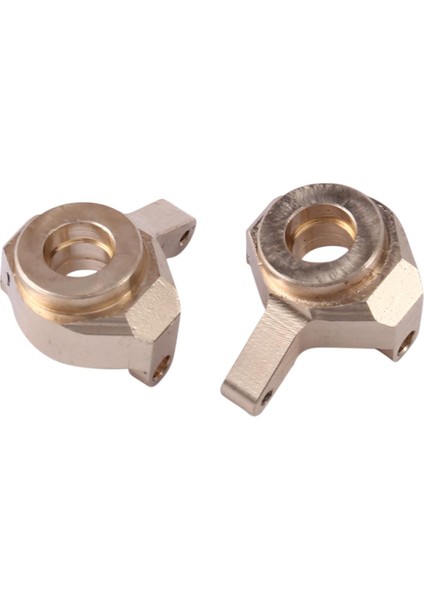 Pirinç Ön Direksiyon Kupası Direksiyon Yükseltme Parçaları 1/24 Rc Paletli Eksenel SCX24 AXI90081 Aksesuarları (Yurt Dışından)