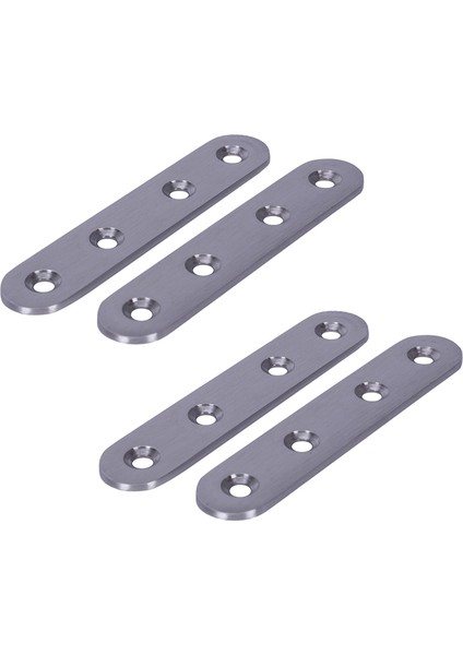 Düz Paslanmaz Çelik Tamir Tamir Sabitleme Plakası Braketleri Desteği 4 Adet (Yurt Dışından) fiyatları
