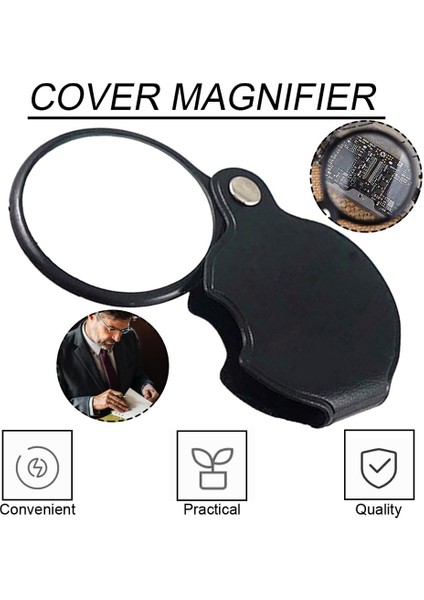 5x Küçük Katlanabilir Tasarım Büyüteç Gözlük Büyüteç (Yurt Dışından) fırsatları