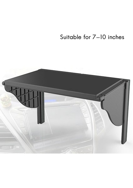 Araba Güneş Gölge Kapağı 5.5-10 Inç Evrensel Bariyer Aydınlatma Koruması Navigasyon Ekranı Güneş Gölge Visor Hood (Yurt Dışından) fırsatları