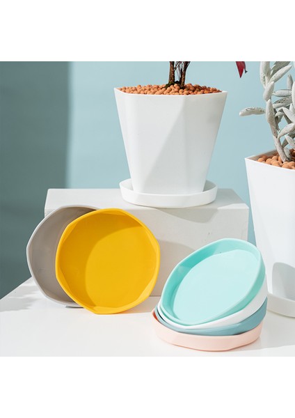 Bitki Tabağı Çok Amaçlı Kalınlaştırılmış Plastik Bitki Saksı Tabağı (Yurt Dışından)