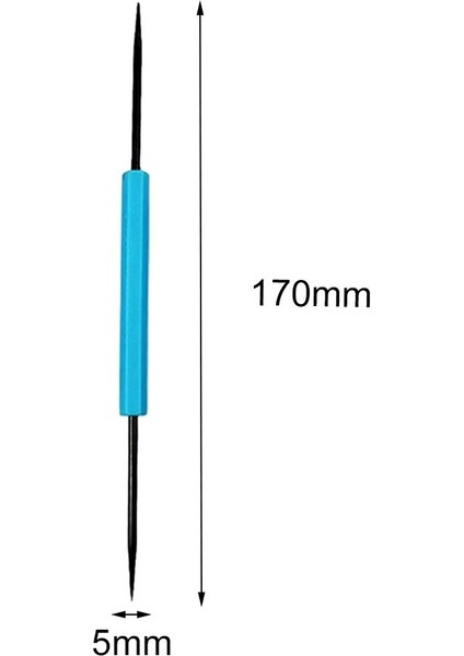 6 Adet Lehim Sökme Yardımı Aracı Devre Lehimleme Yardımı Pcb Temizleme Kiti Mavi (Yurt Dışından)
