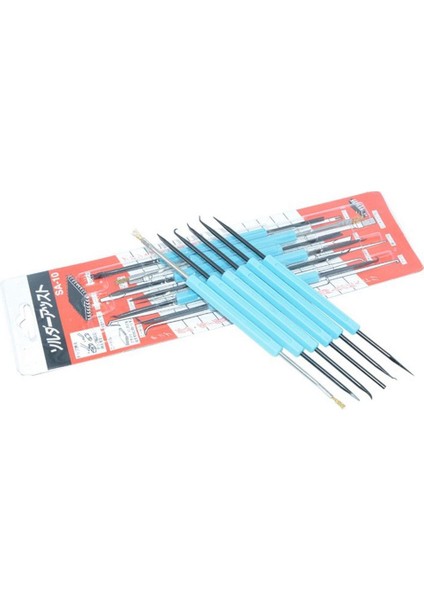 6 Adet Lehim Sökme Yardımı Aracı Devre Lehimleme Yardımı Pcb Temizleme Kiti Mavi (Yurt Dışından)