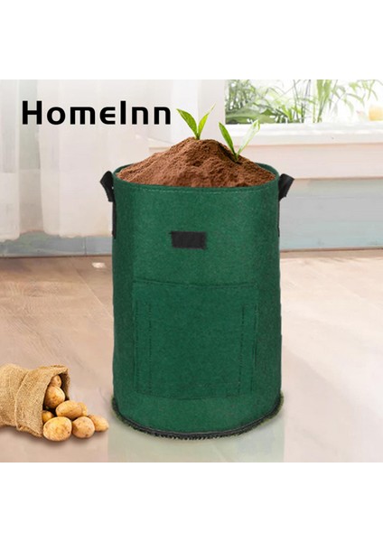 Sebze Yetiştirme Çantası Taşınabilir Patates Yetiştirme Çantası Ergonomik Tasarım Dokunmamış Kumaş Güneydoğu Asya Sebze Yetiştiriciliği Için Ideal Patates Yetiştirme Çantası (Yurt Dışından)