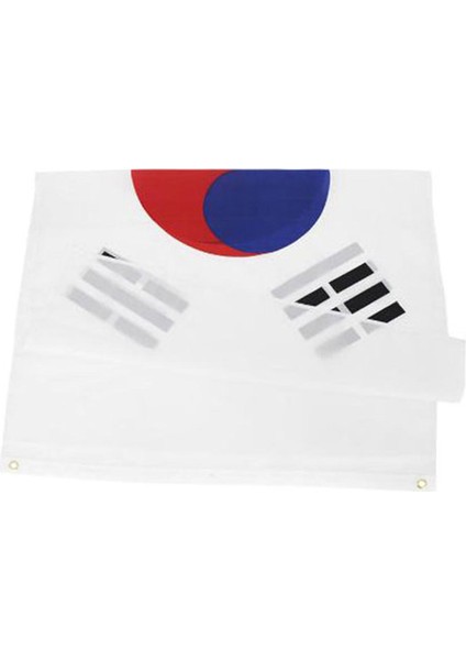 Büyük Güney Kore Bayrağı Polyester Kore Ulusal Afiş 90*150 cm Jessica (Yurt Dışından)
