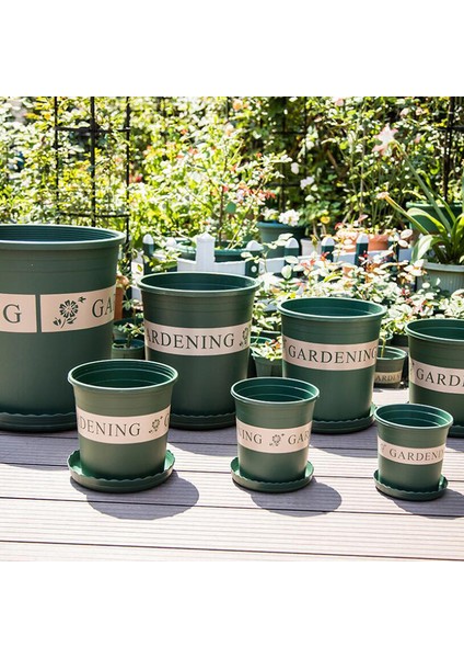 Dayanıklı Plastik Galon Saksı Sebze Bitki Bahçe Fidanlık Ekici Pot Jing (Yurt Dışından) fırsatları